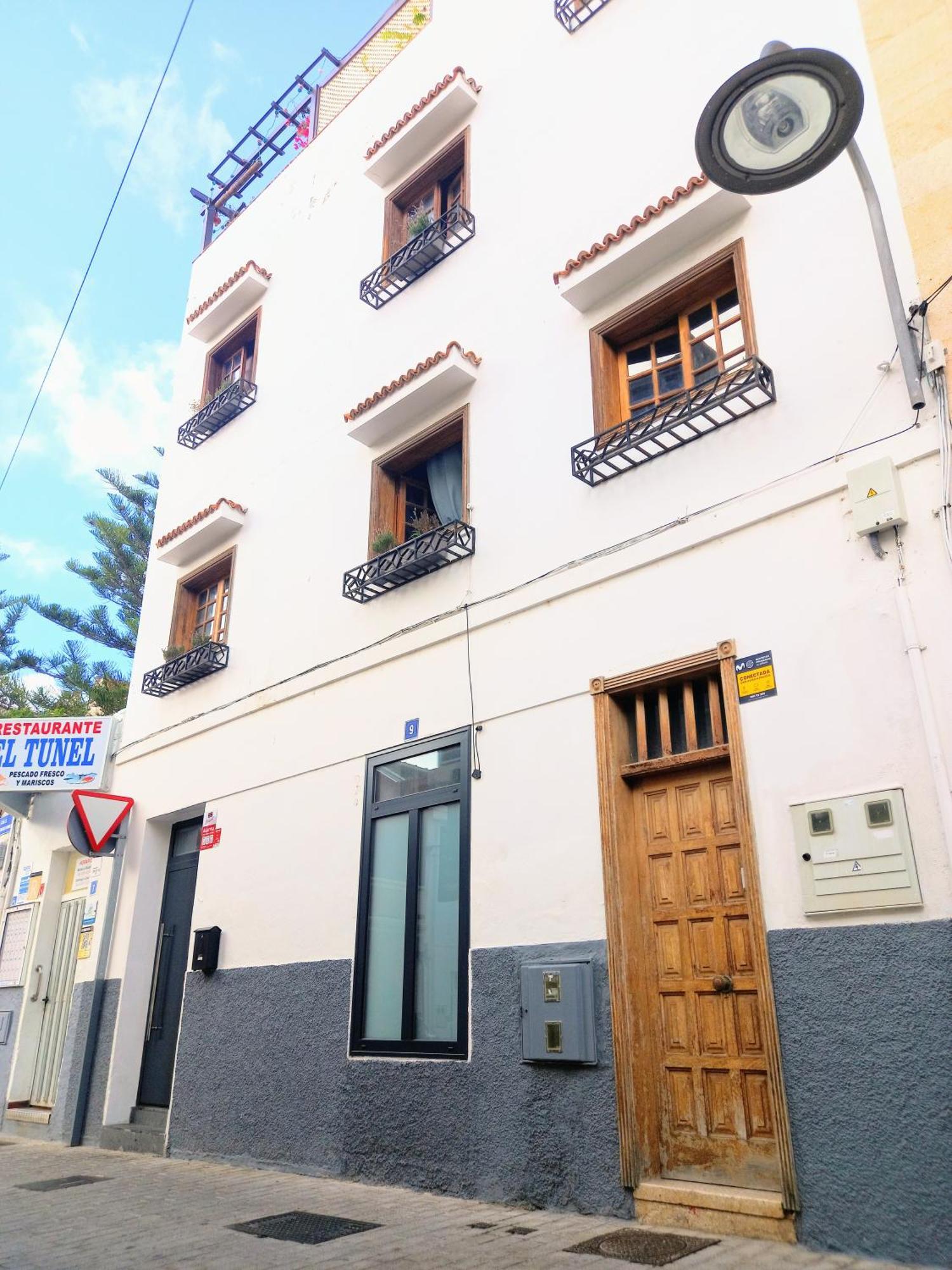 Casa Aguedita, Cerca De La Playa De Las Teresitas San Andrés Esterno foto